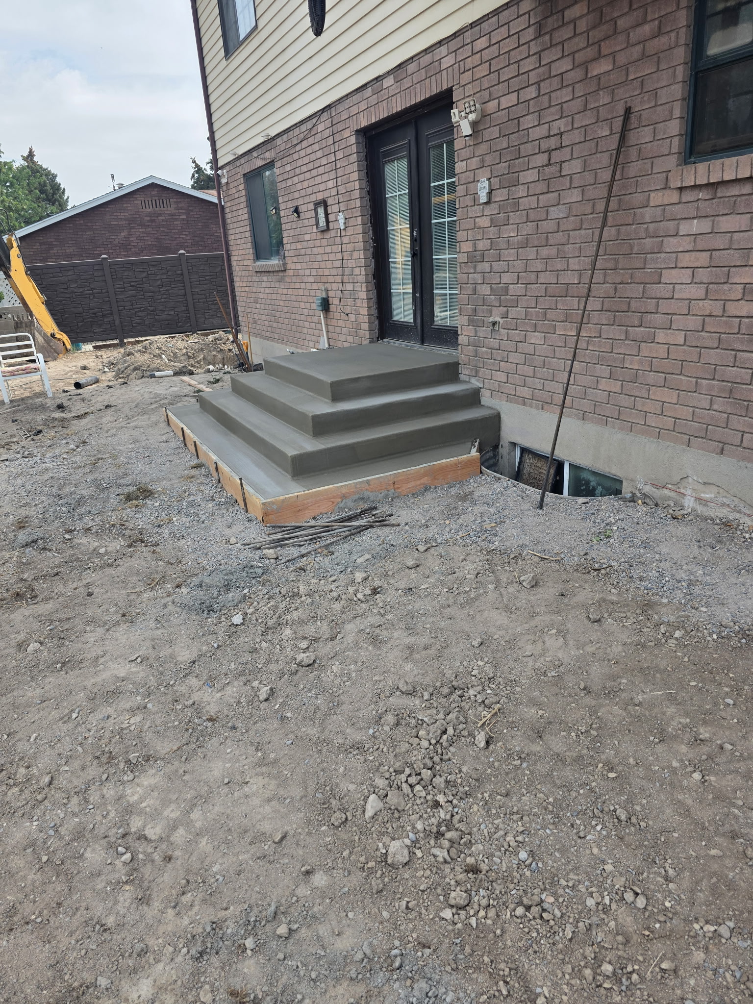 Custom entry steps